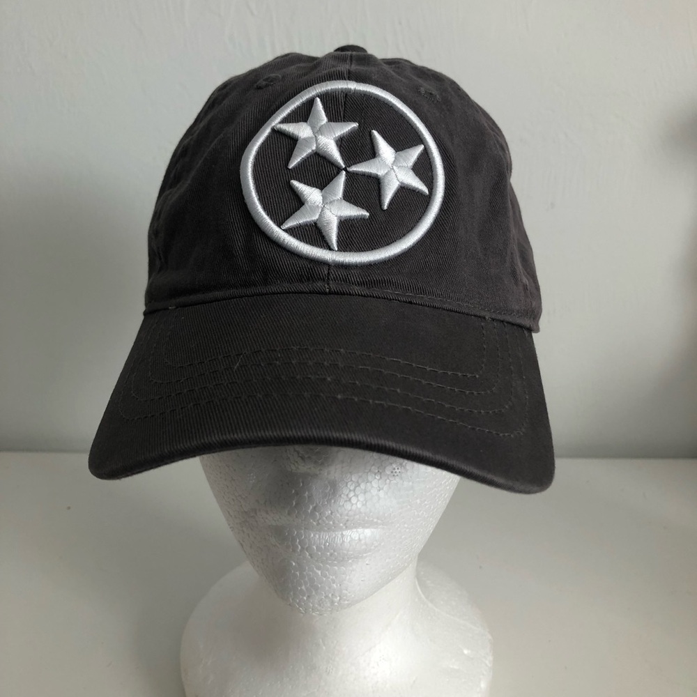 Mash Tennessee Tri-Star Gray Ball Cap